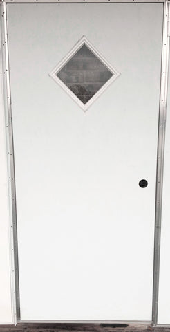 Elixir Series 200 Exterior Outswing Door with Diamond Window L/H or R/H