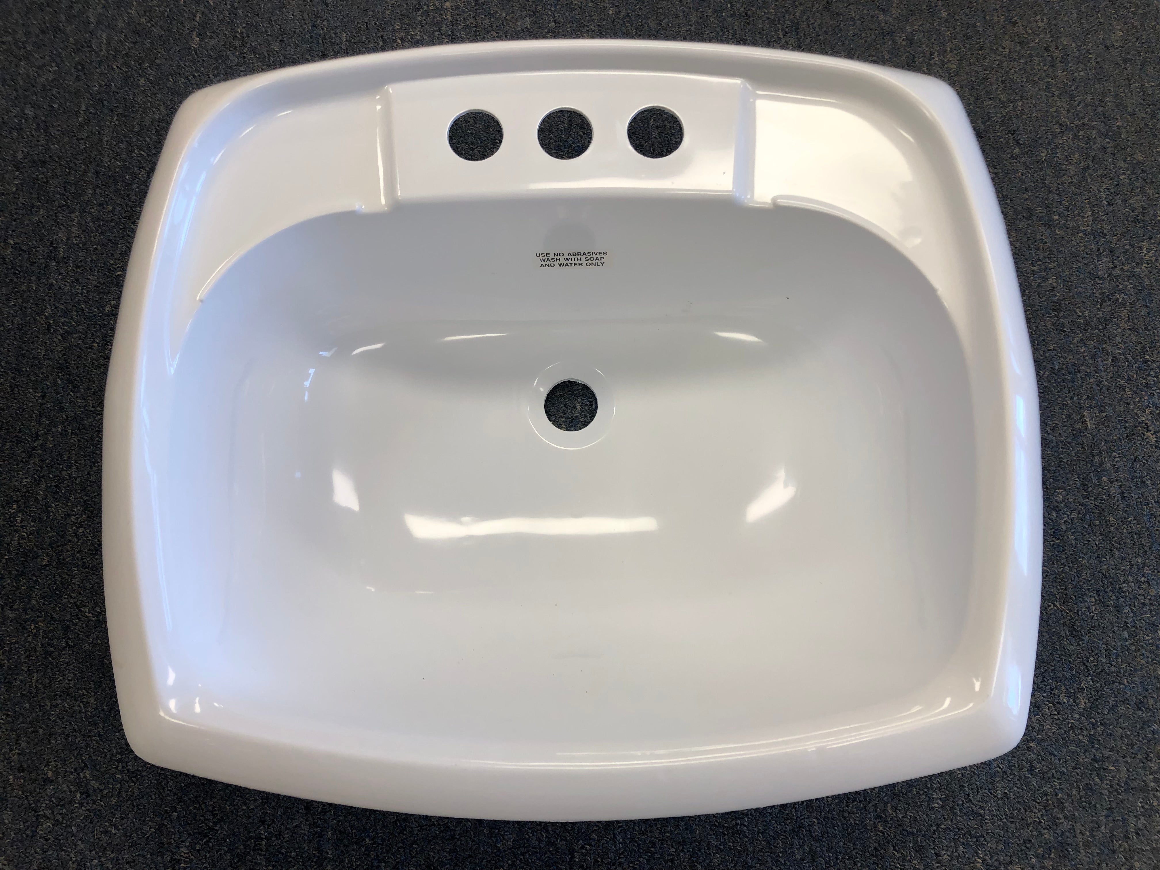 Mobile Home Rectangular Bathroom Sink PVC – M&L Mobile Home Supply