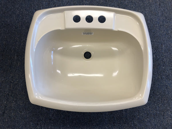 Mobile Home Rectangular Bathroom Sink PVC