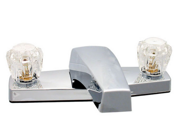 8" Garden Tub Filler Faucet Ledge Mount