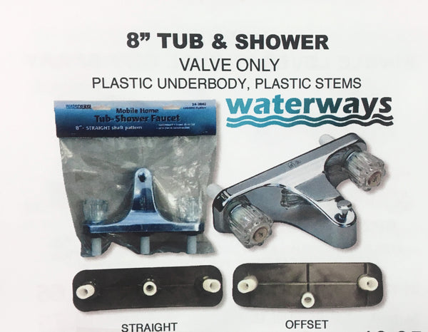 8" Tub and Shower Faucet