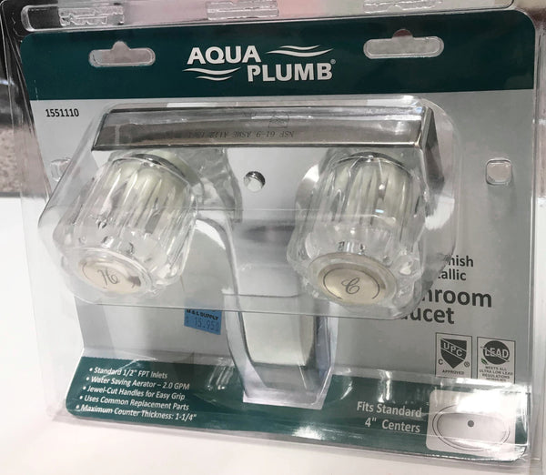 4" Plastic Lavatory Bathroom Faucet