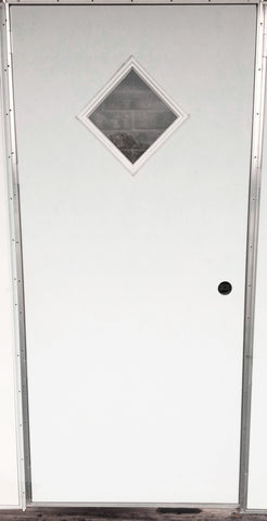 Elixir Series 200 Exterior Outswing Door with Diamond Window L/H or R/H