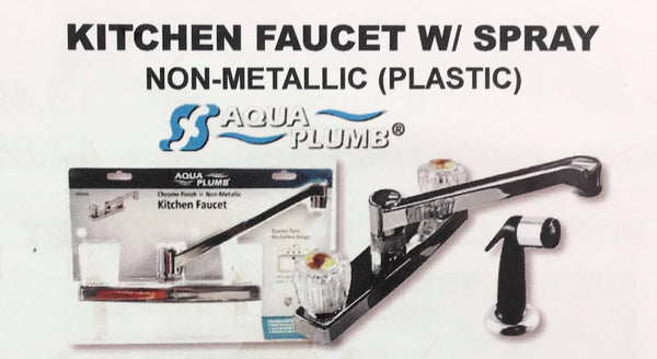 8" Kitchen Faucet with Spray