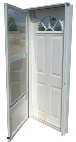 Elixir Sunburst Steel Combination Door