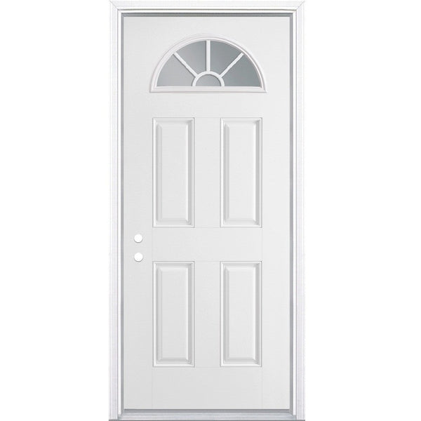 Elixir Sunburst Steel Combination Door